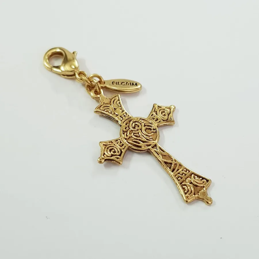 آویز صلیب طلایی Pilgrim