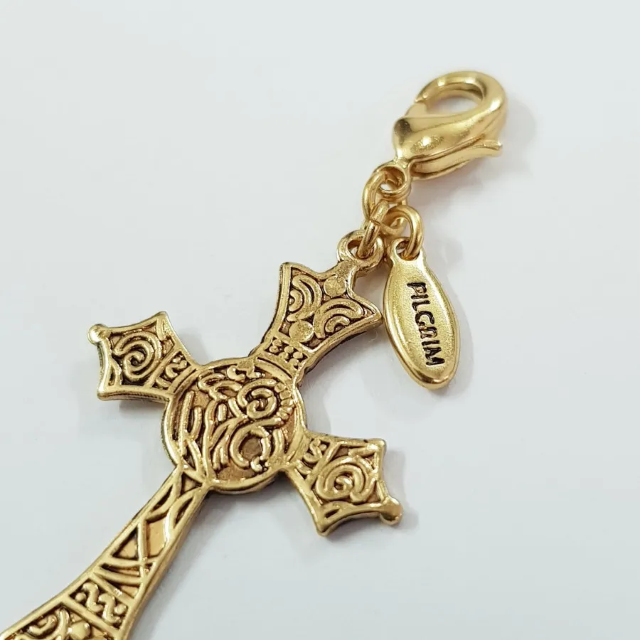 آویز صلیب طلایی Pilgrim