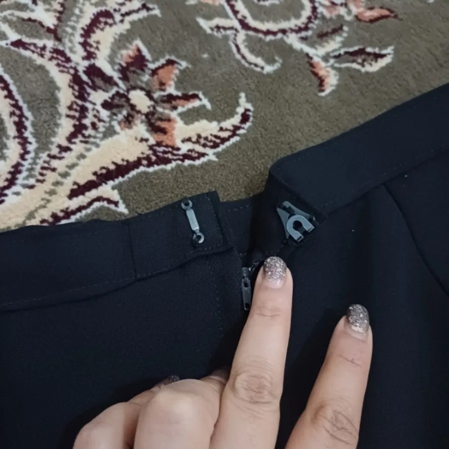 دامن کرپ آستر دار