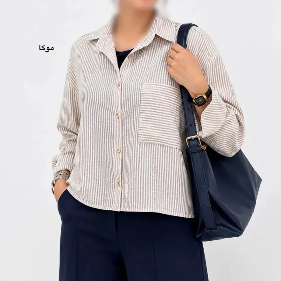 شومیز لینن زارا