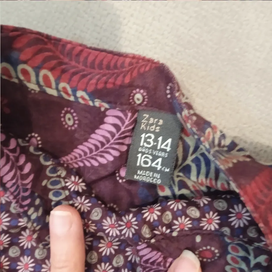 شومیز Zara kids
