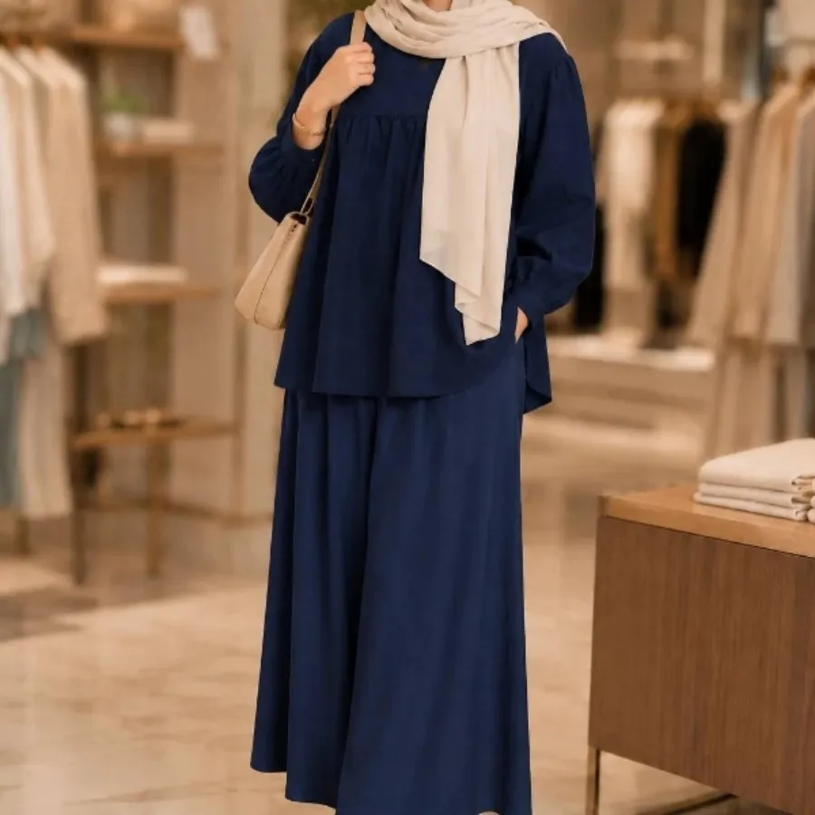 ست شومیز شلوار دامنی