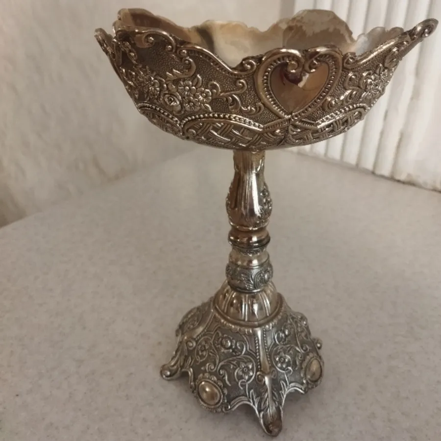 شکلات خوری مسی قلم زنی