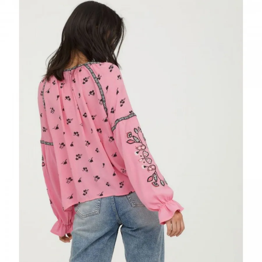 شومیز گلدوزی h&m