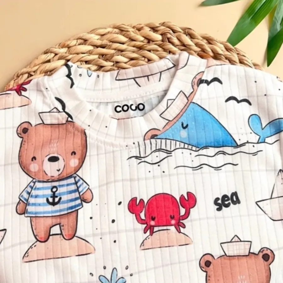 تیشرت شلوارک بچگانه coco