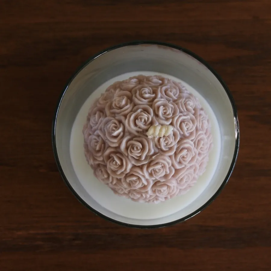 شمع شات گوی رز