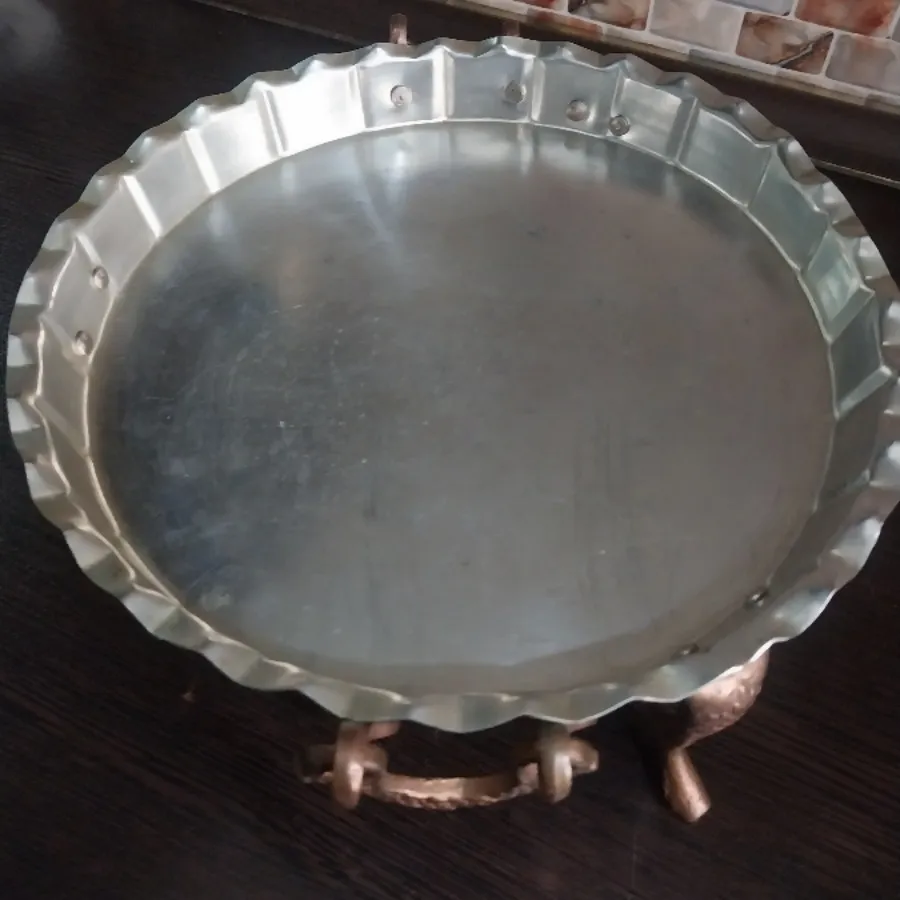 ظرف گرد مسی