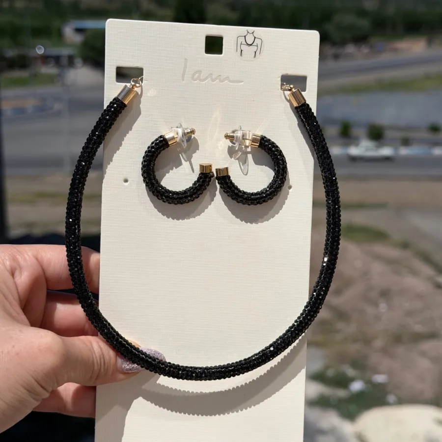 ست گردنبند و گوشواره