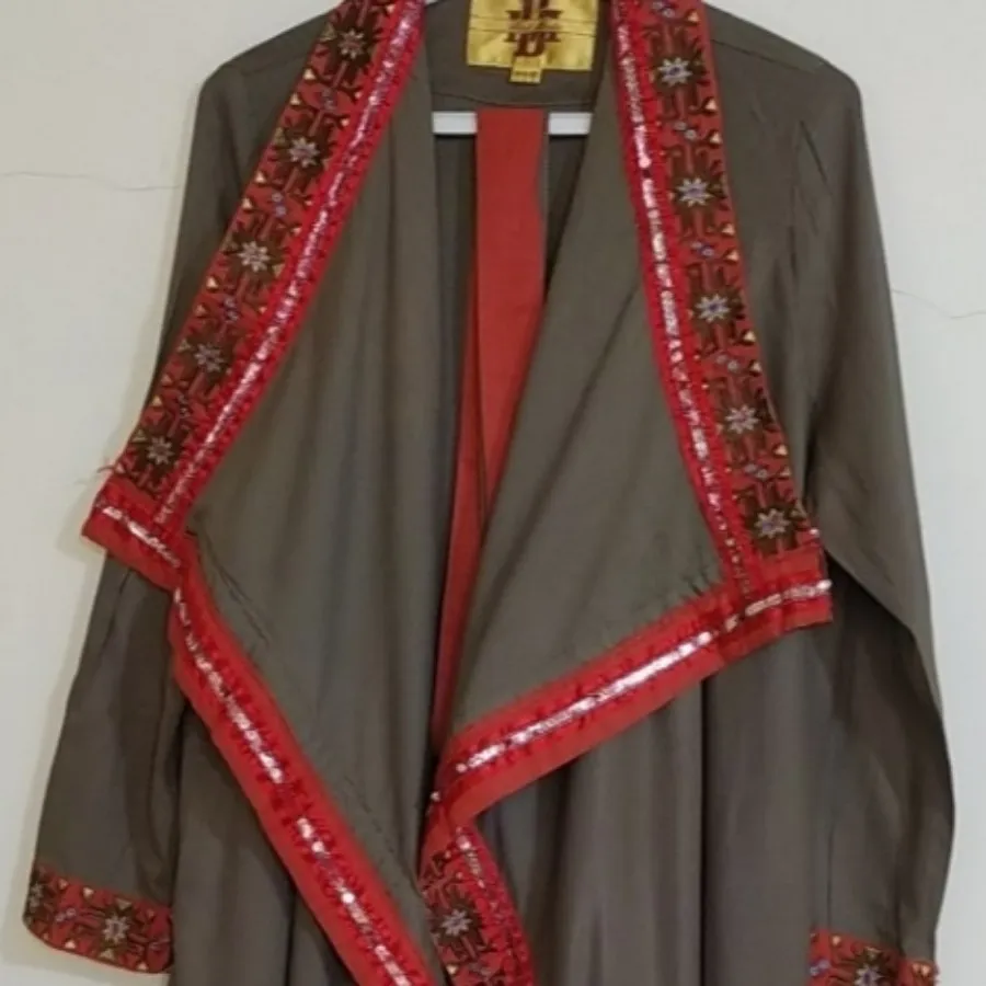 مانتو مجلسی کارشده فری