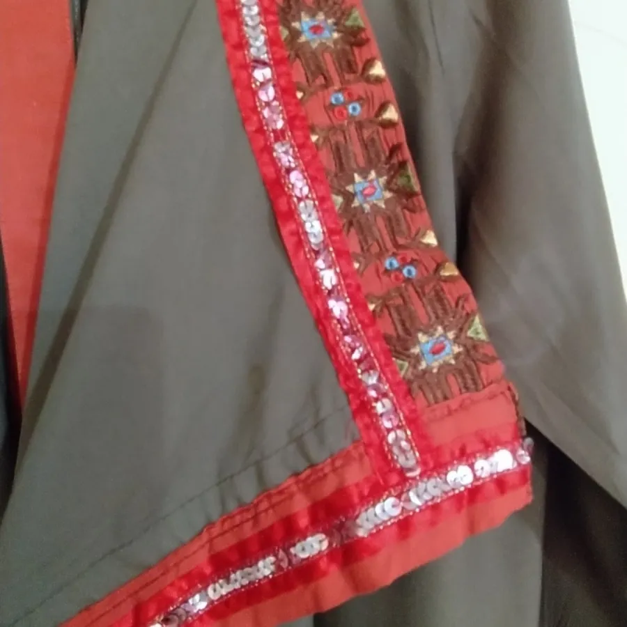 مانتو مجلسی کارشده فری