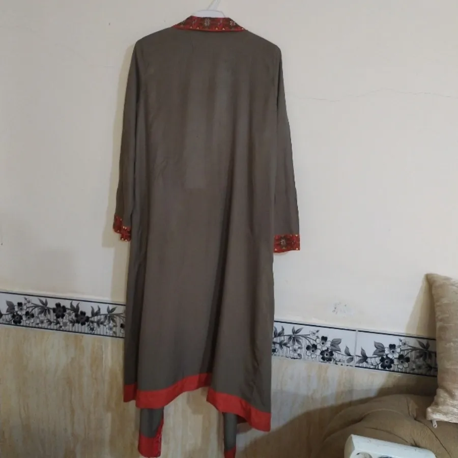 مانتو مجلسی کارشده فری