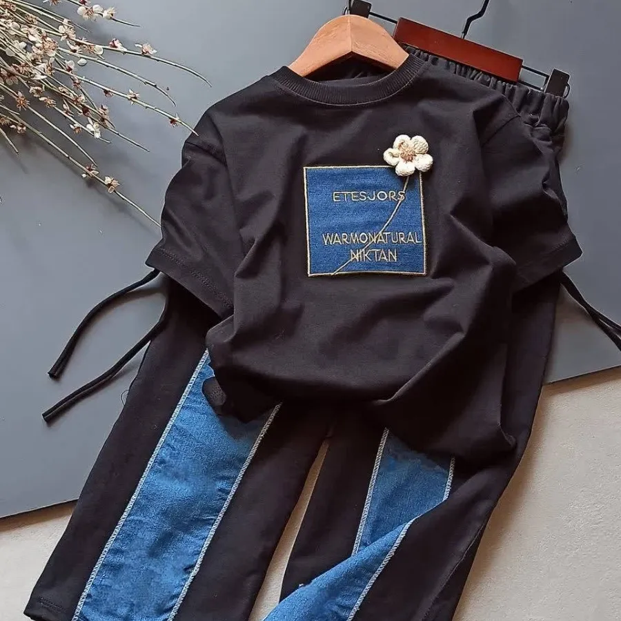 تیشرت و شلوار دخترانه