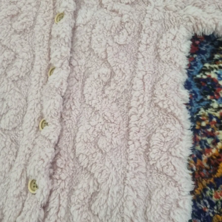 سرهمی خز صورتی
