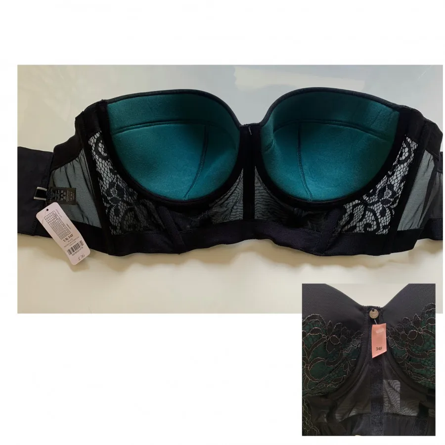Velvet Lace Strapless