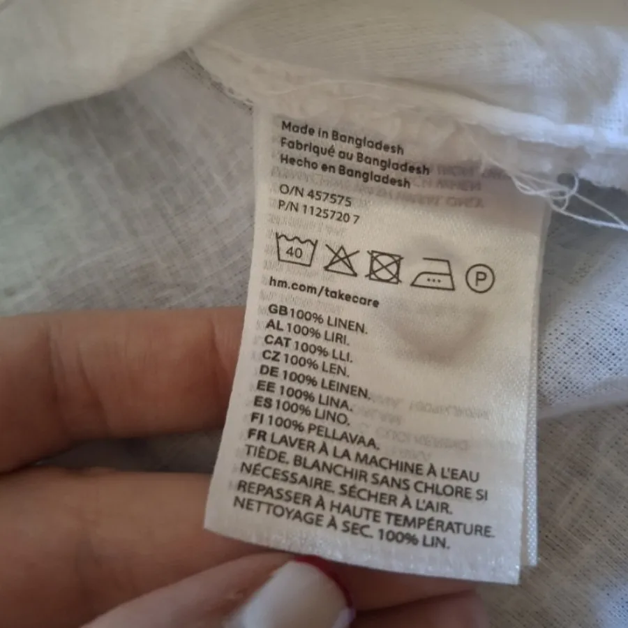 شومیز لینن H&M