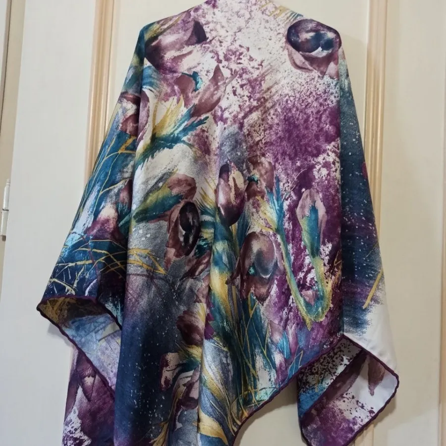 روسری ساتن