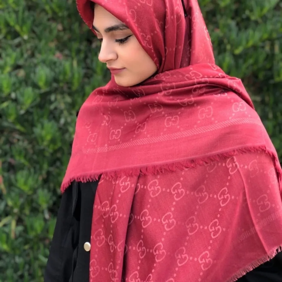 روسری ابریشم لمه