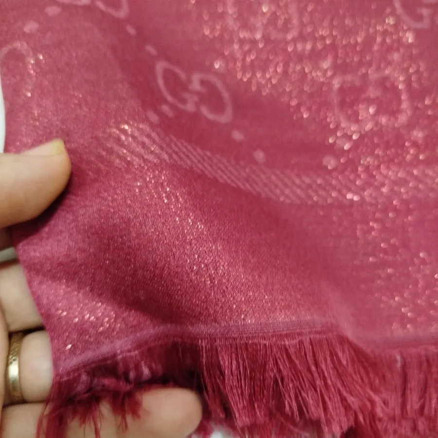 روسری ابریشم لمه