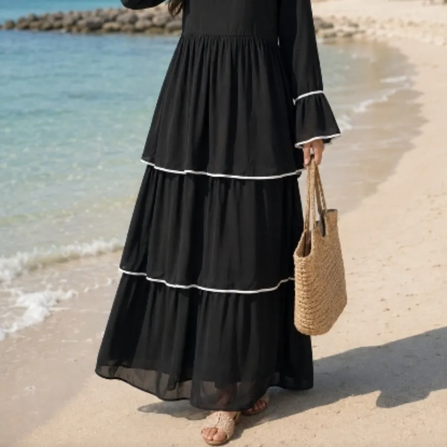 ساحلی چین دار چندتیکه