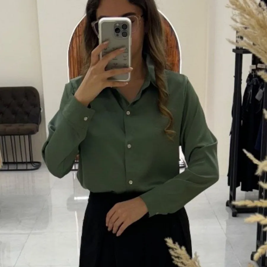 شومیز جنس ساتن شیک