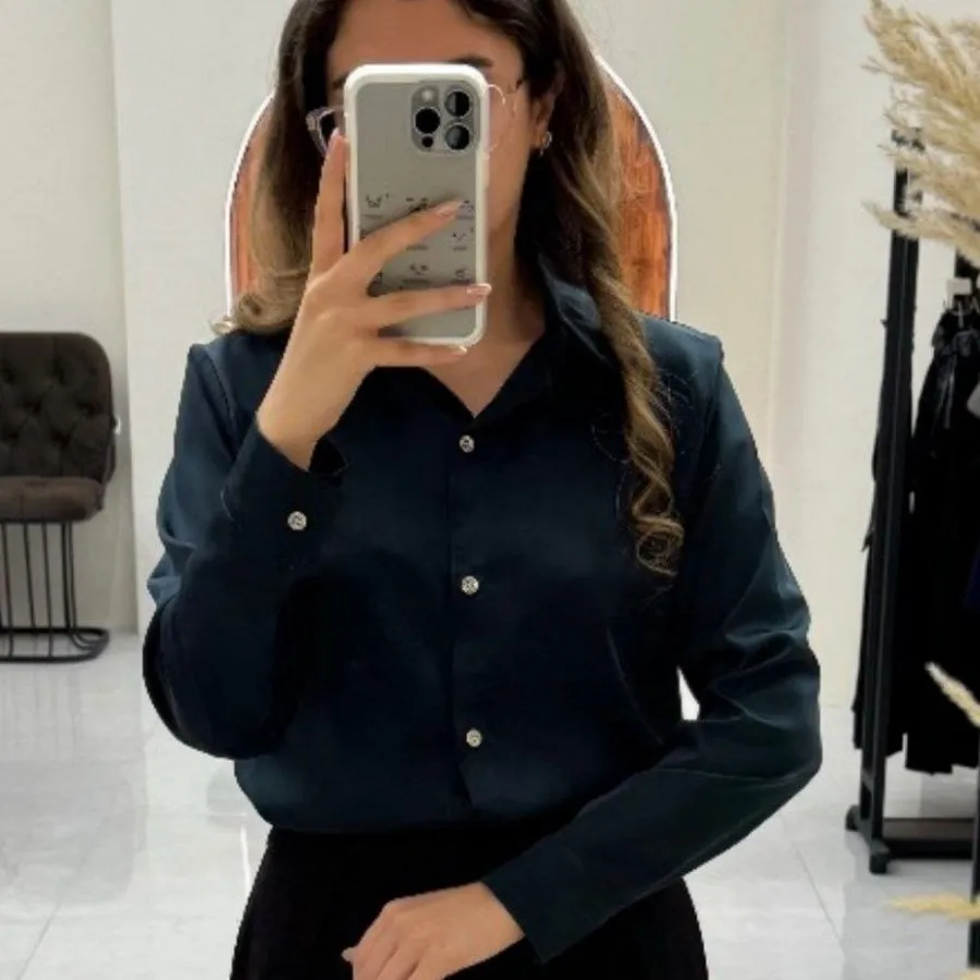 شومیز جنس ساتن شیک