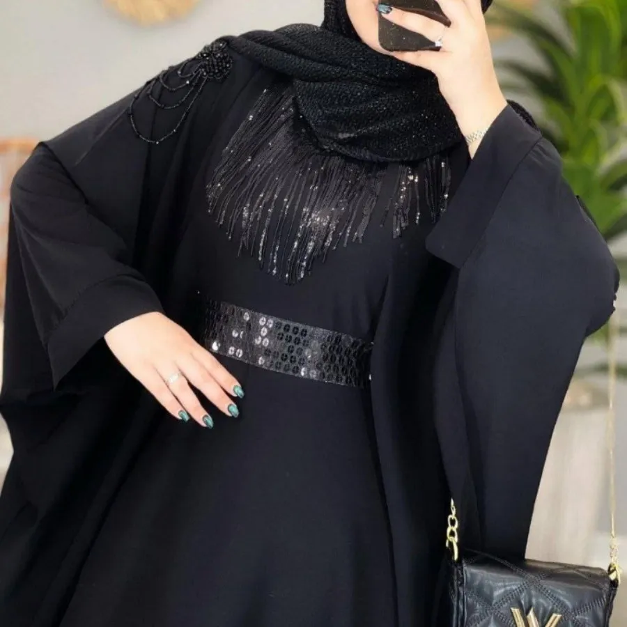 مانتو عبا مشکی محرمی