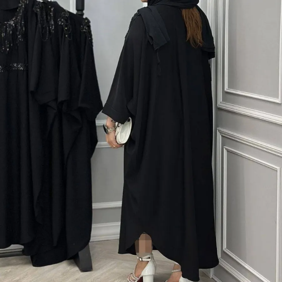 مانتو عبا مشکی محرمی