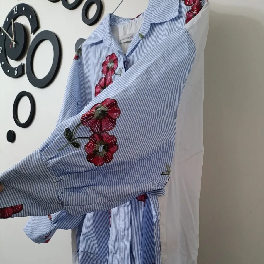 مانتو گلدوزی تابستانه