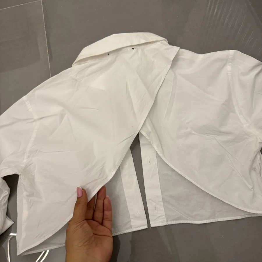 کراپ شومیز zara