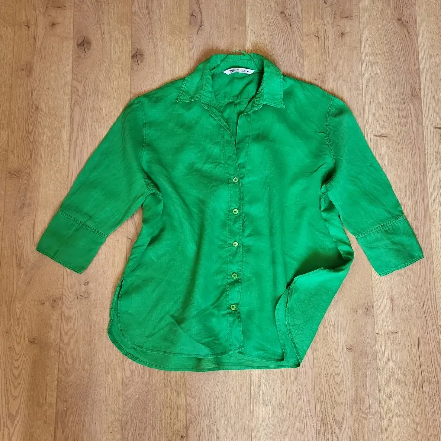 شومیز لینن زارا zara