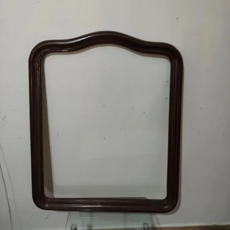 قاب آیینه چوبی