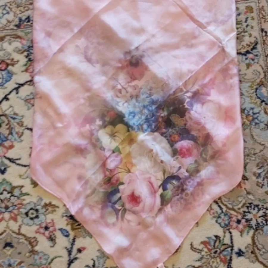 روسری ساتن ابریشم
