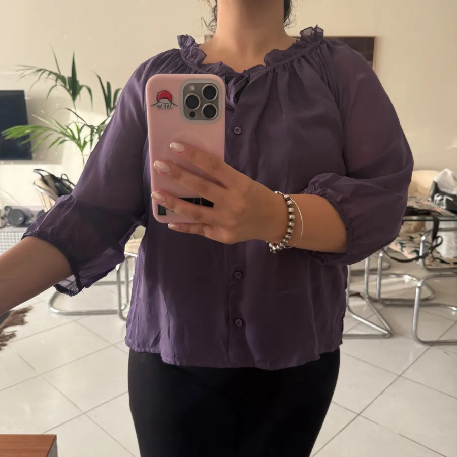 شومیز حریر خارجی