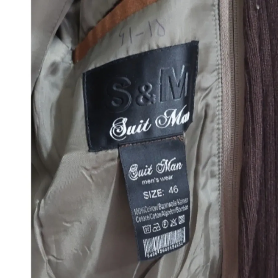 کت فوتر مارک suit man
