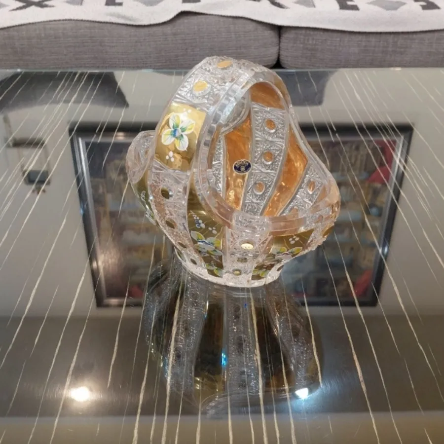 کریستال طلاکوب اصل چک