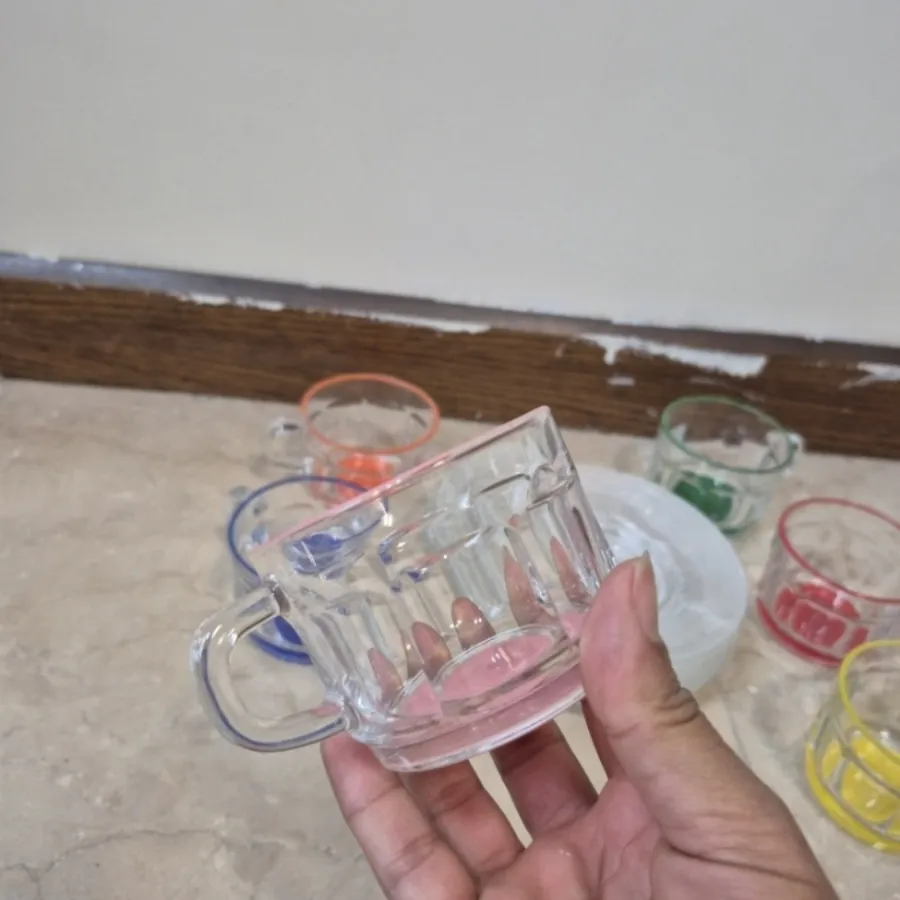 استکان نعلبکی خارجی کادو