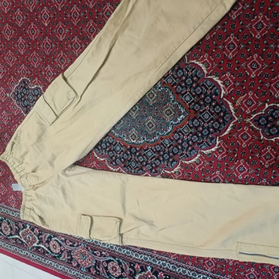 شلوار کتان گارگو