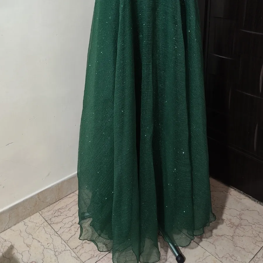 مجلسی ماکسی سبز زمردی