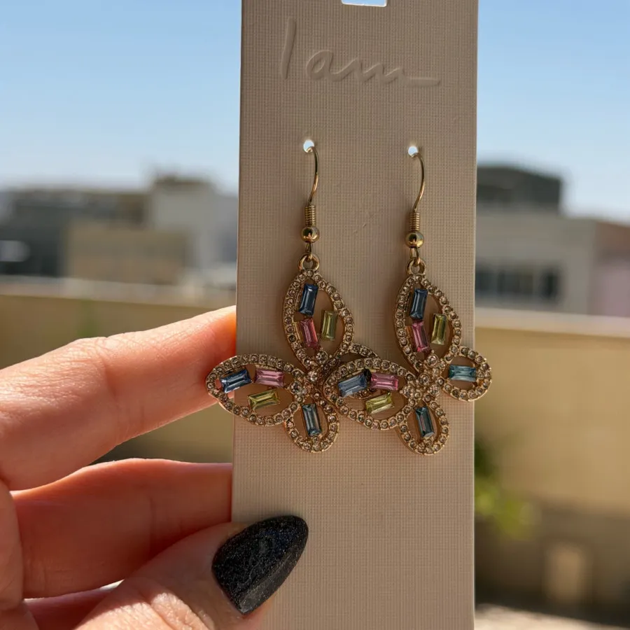 گوشواره پروانه ای آلمانی