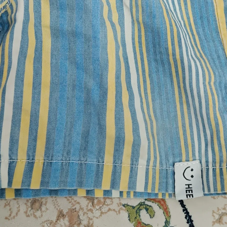 شلوارک جین کاغذی نخی طور