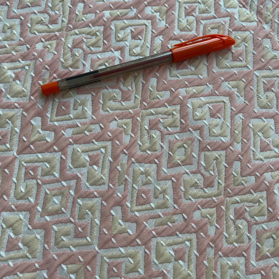پارچه ژاکارد کوک دوزی