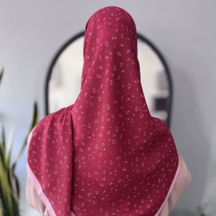 روسری قرمز سوپر نخ