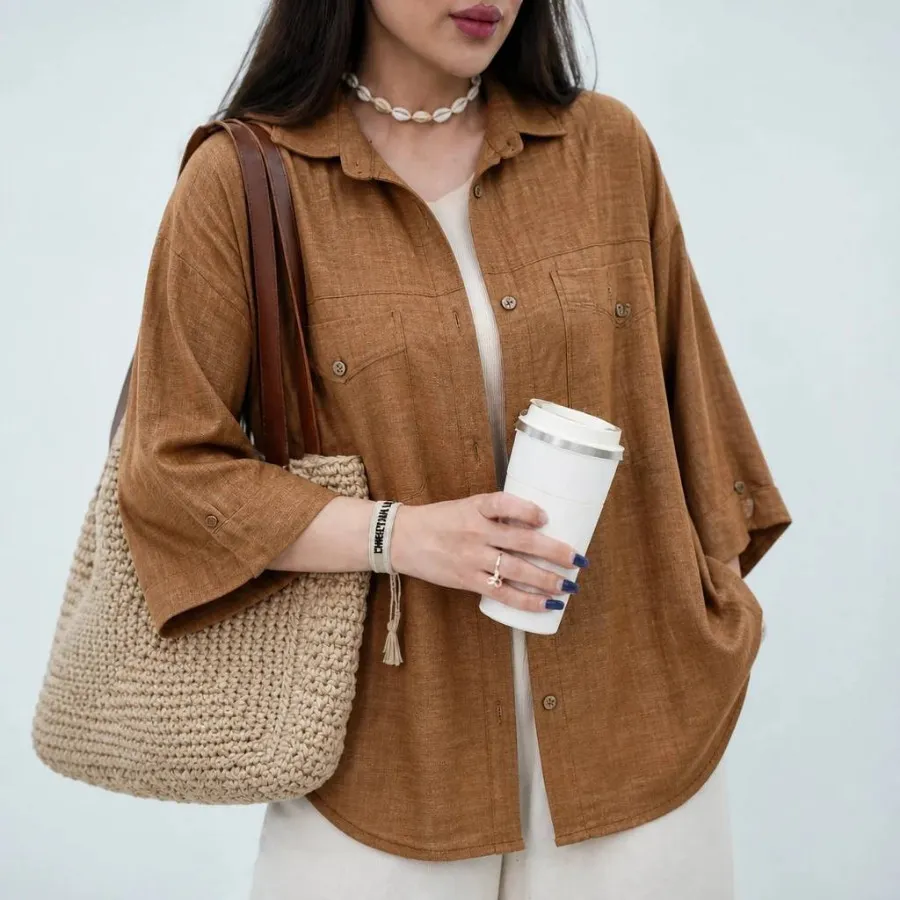 شومیز مانتویی