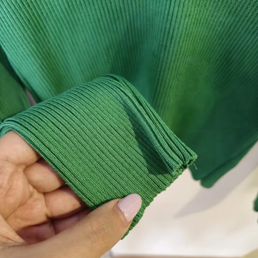 بلوز سبز پاییزی
