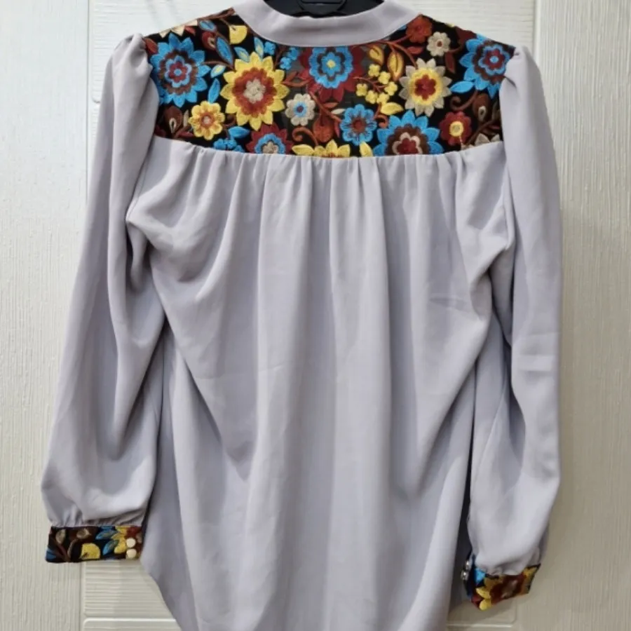شومیز گلدوزی
