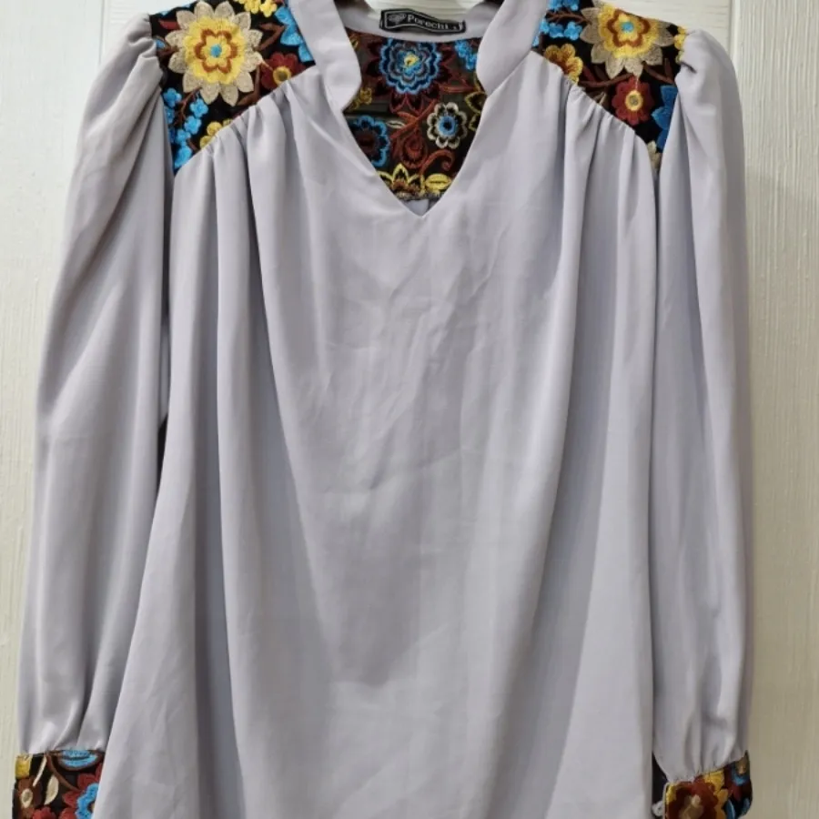 شومیز گلدوزی
