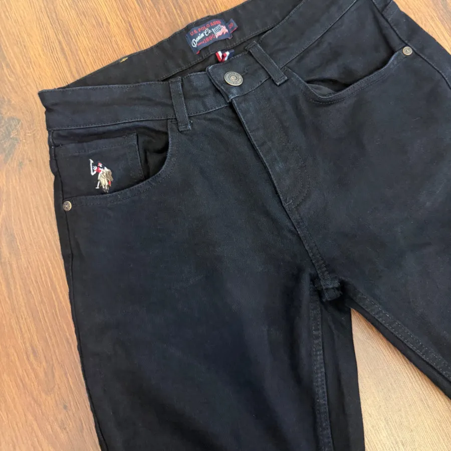 شلوار جین polo مام فیت