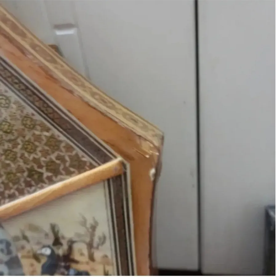 ساعت خاتم کاری قدیمی