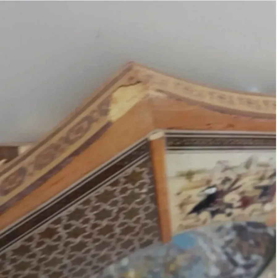 ساعت خاتم کاری قدیمی