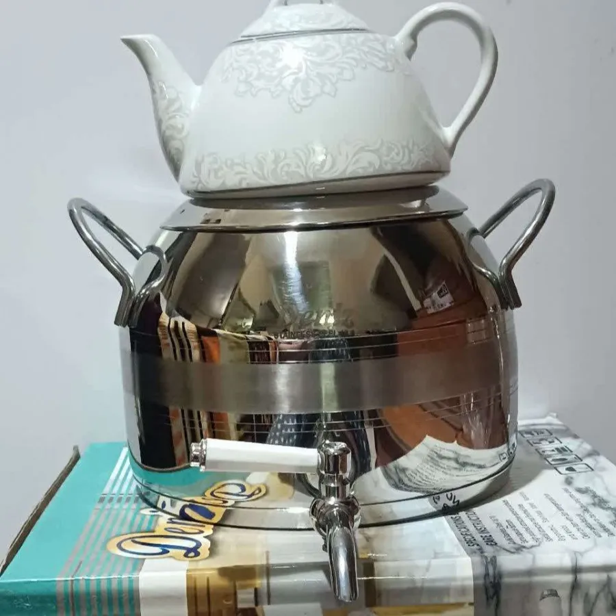 کتری قوری کف چدن ترک دنیز